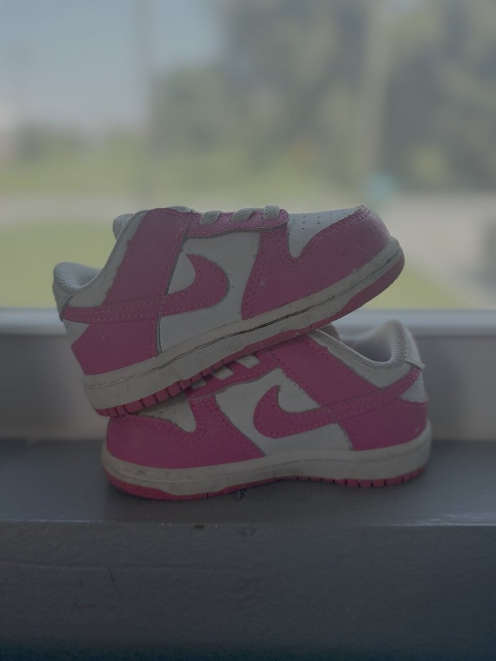 Nike Pink & White Sneakers Toddler Size 6C